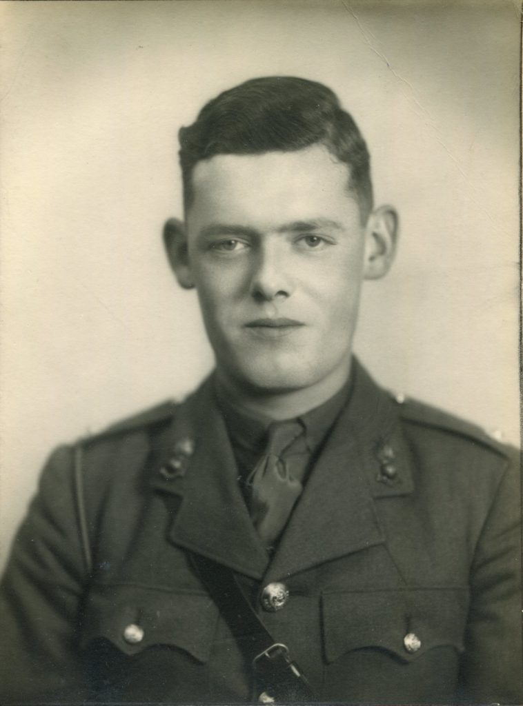 Peter Toole Royal Engineers volunteer c1940
