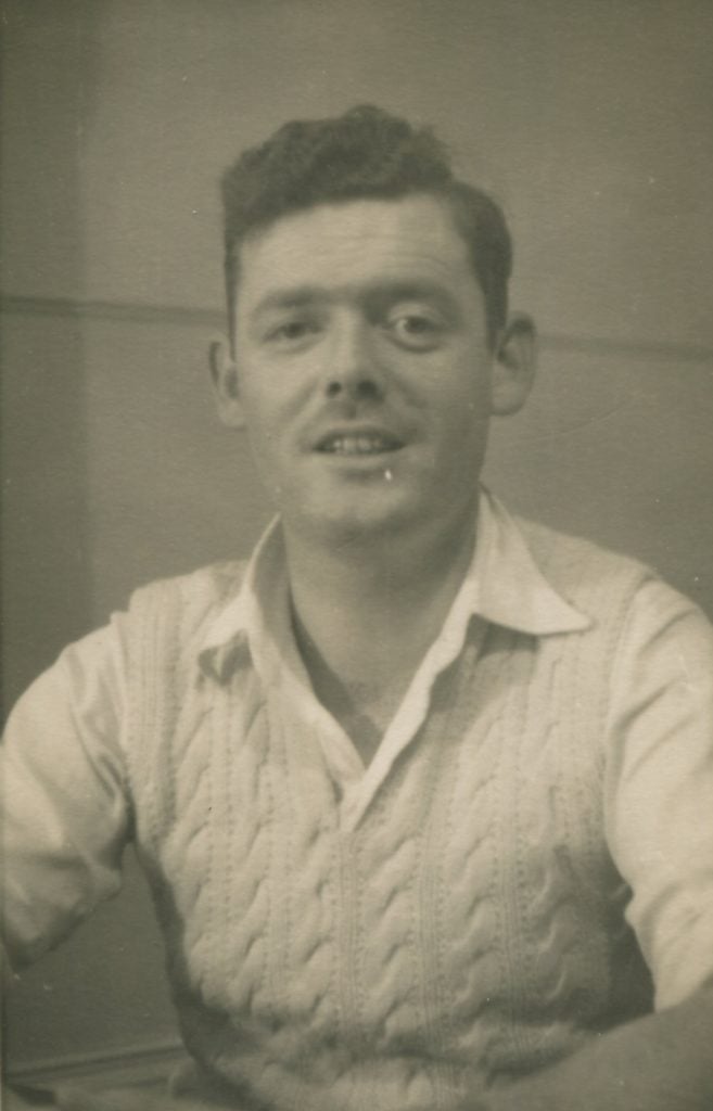 Peter Toole in cricket kit scaled